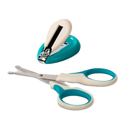 Ножницы с щипчиками для ногтей от 0 месяцев Baboo 12-002 1